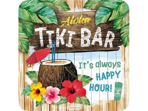 Dessous de verre Collection Tiki Bar - Lot de 5