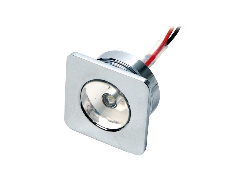 Spot LED 12V en acier