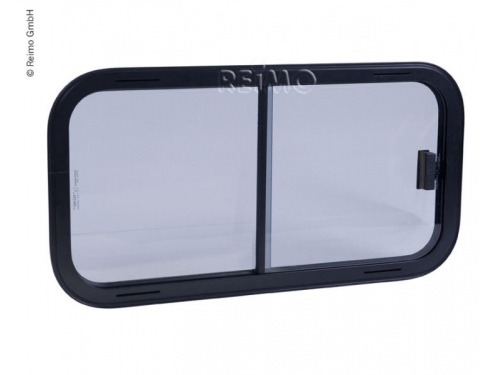 Fenêtre coulissante en verre 800 x 340 mm