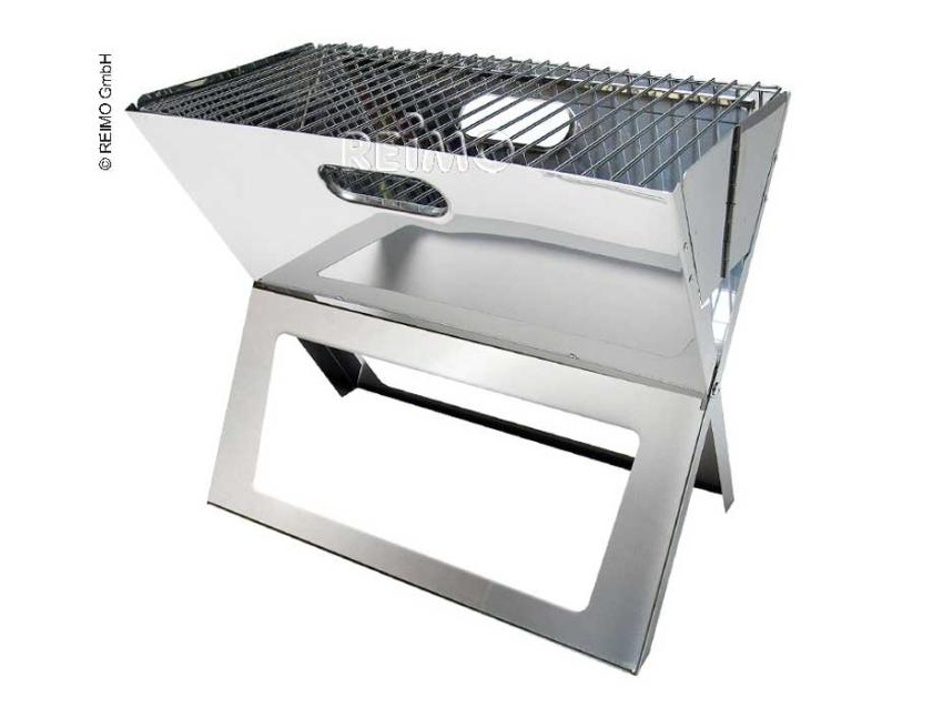 Generic Barbecue pliant au charbon de bois pour camping et maison à prix  pas cher