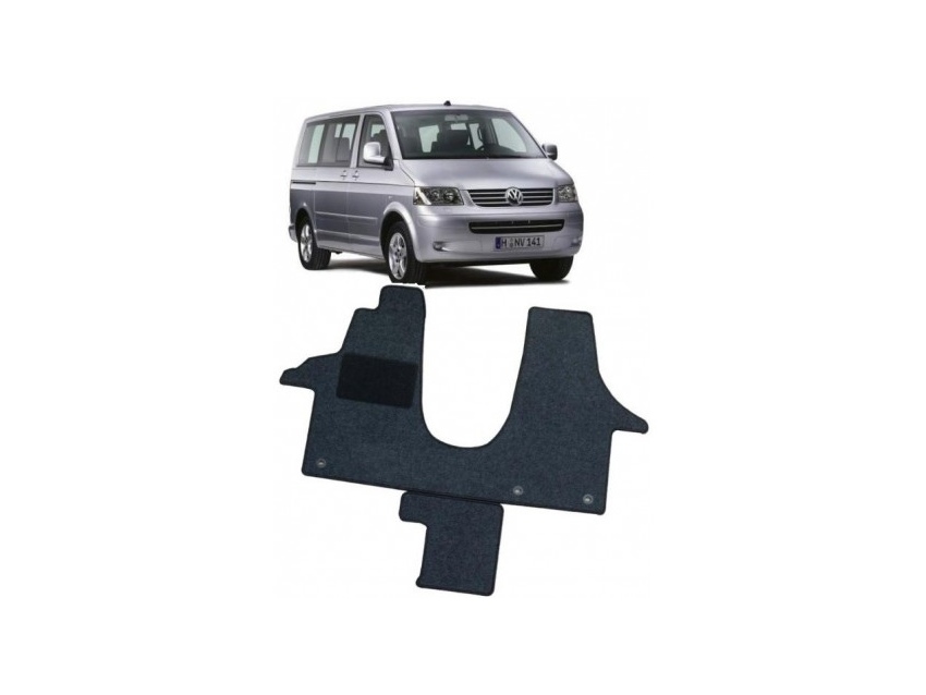 Tapis de sol Carbest pour cabine conducteur Volkswagen Transporter T6.1