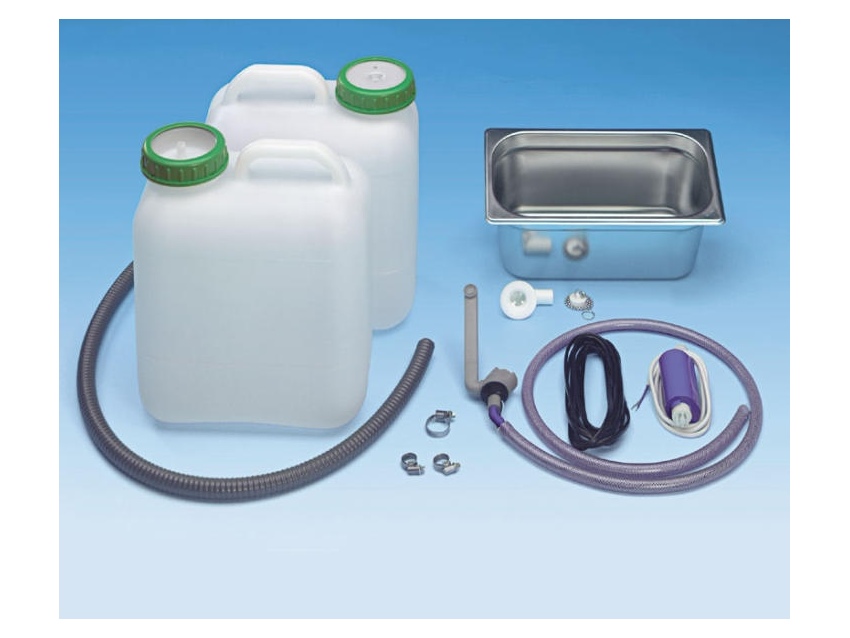 Kit mise en eau  2 x 13 Litres plus évier inox