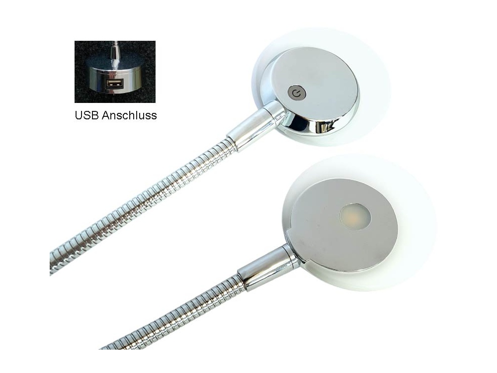 Lampe LED USB: Lampe Liseuse Flexible 10 ampoules LED