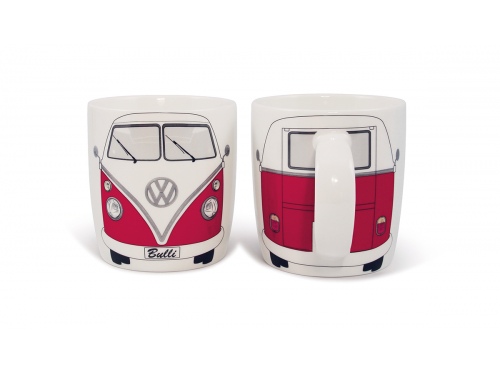 MUG VOLKWAGEN T1 BUS ROUGE