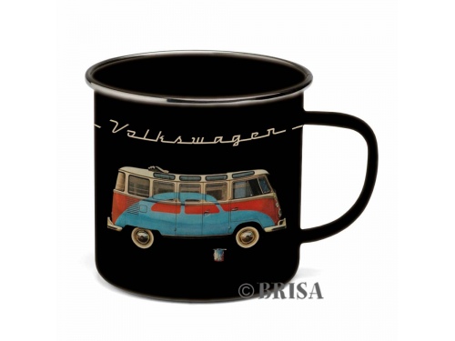 MUG émaillé Volkswagen T1 BUS - SAMBA & BEETLE