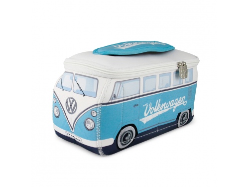 Trousse de toilette retro en forme du VW T1 le Bulli Turquoise