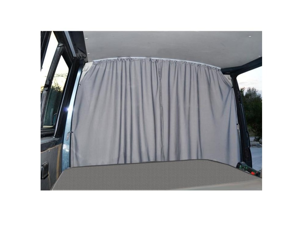 Rideaux de séparation de voiture - 190 x 120 cm - Grands rideaux de  confidentialité noirs pour siège avant et arrière - Protection universelle  pour