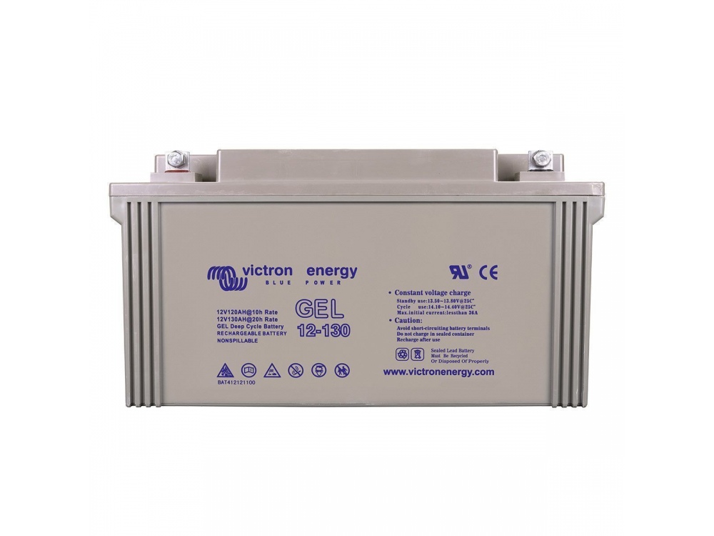 BATTERIE DÉCHARGE LENTE VICTRON ENERGY GEL 12V 130AH