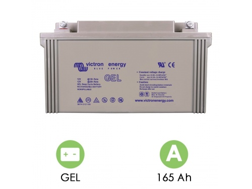 BATTERIE DÉCHARGE LENTE VICTRON ENERGY GEL 12V 90AH