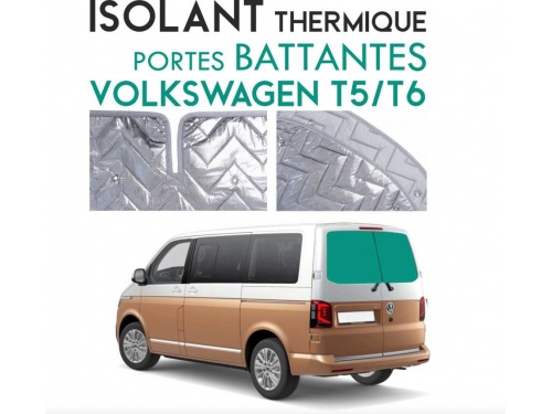 Isolant thermique alu Volkswagen T5 - T6 Portes battantes arrières