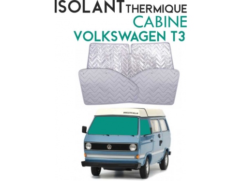 Isolant thermique alu cab VW-T3 tous les modèles de l’année 1979-1990