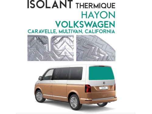 Isolant thermique Hayon alu Volkswagen Caravelle, California