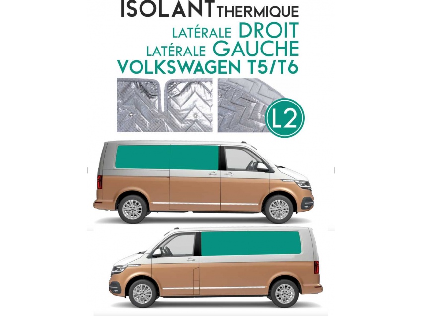 ISOLANT THERMIQUE VOLKSWAGEN T5 ET T6 A PARTIR DE 2003 EMPATTEMENT LONG