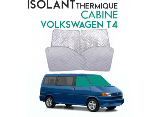 Isolant thermique alu cabine Volkswagen Transporter T5 / T6