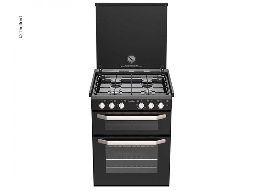 Thetford K1520 Cuisinière Tout Gaz 4 Brûleurs 12V 