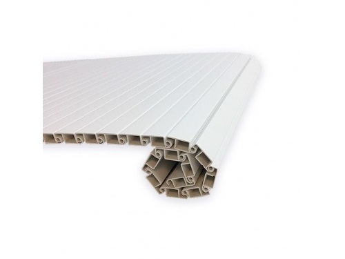 VOLET ROULANT PVC ARGENTE 340 X 650mm