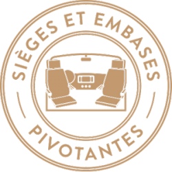 Siège et embase pivotante