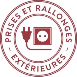 Prise rallonge extérieure